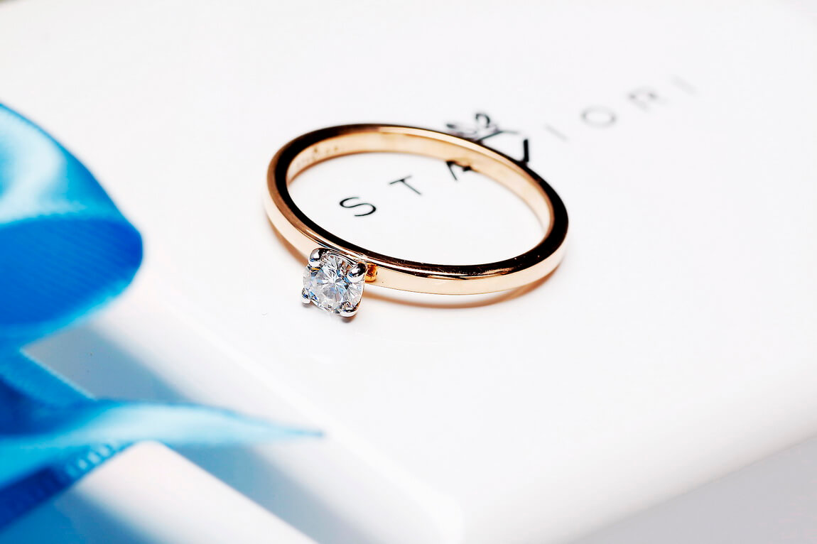 Zásnubní prsteny - Prsteny s diamantem PZD2500 - 14